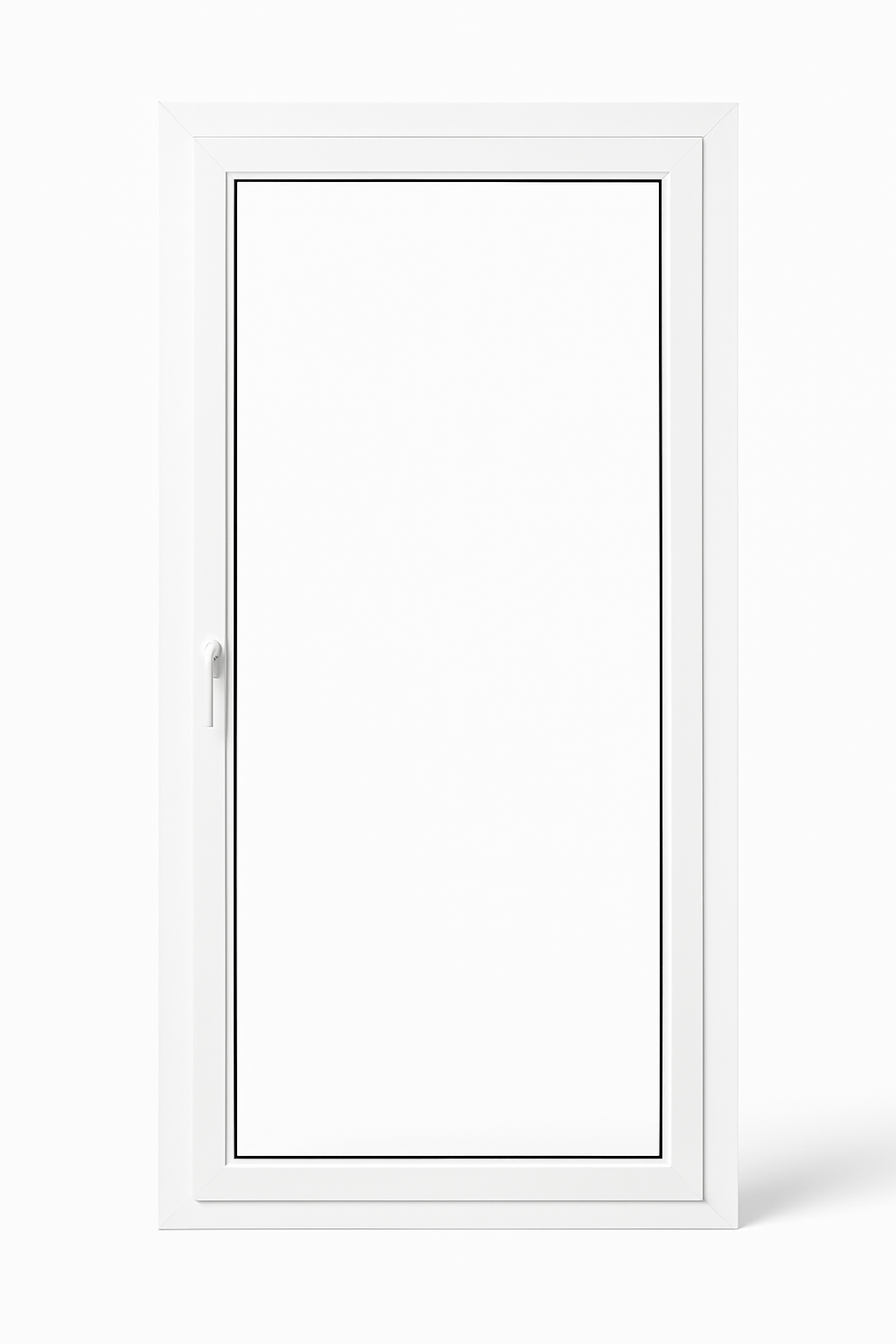 Puerta Balconera de PVC Blanco Oscilobatiente Derecha ↔️ 900 x 2100 ↕️