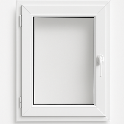 Ventana de PVC 1 Hoja  Blanco Oscilobatiente Izquierda ↔️ 700x700  ↕️ MATE