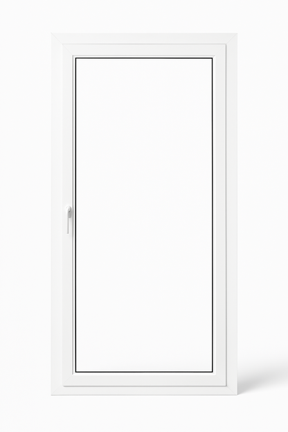 Puerta Balconera de PVC Blanco Oscilobatiente  Derecha ↔️ 900 x 2100  ↕️